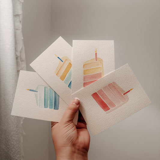 Birthday Card (Cake Slice)