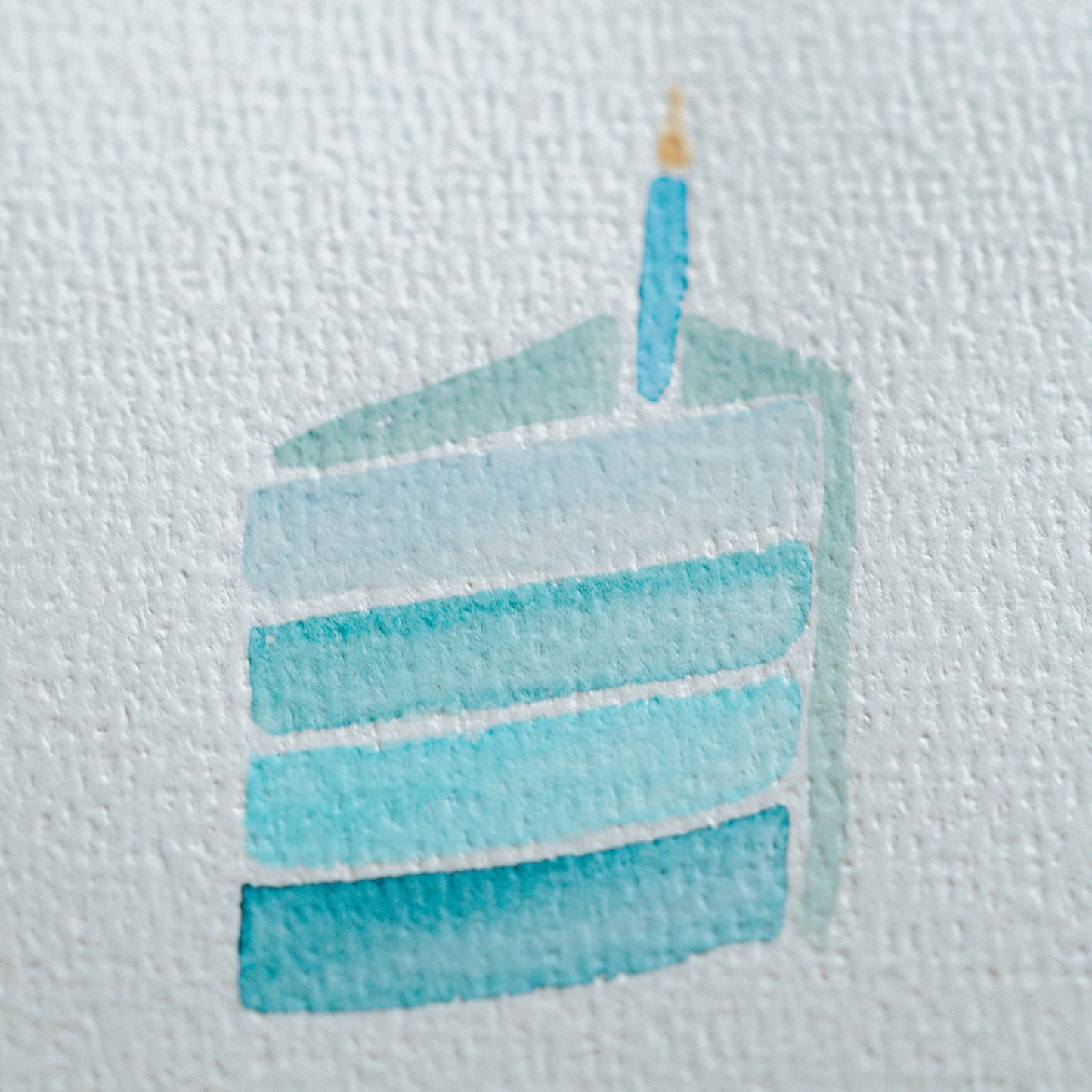 Birthday Card // Cake Slice