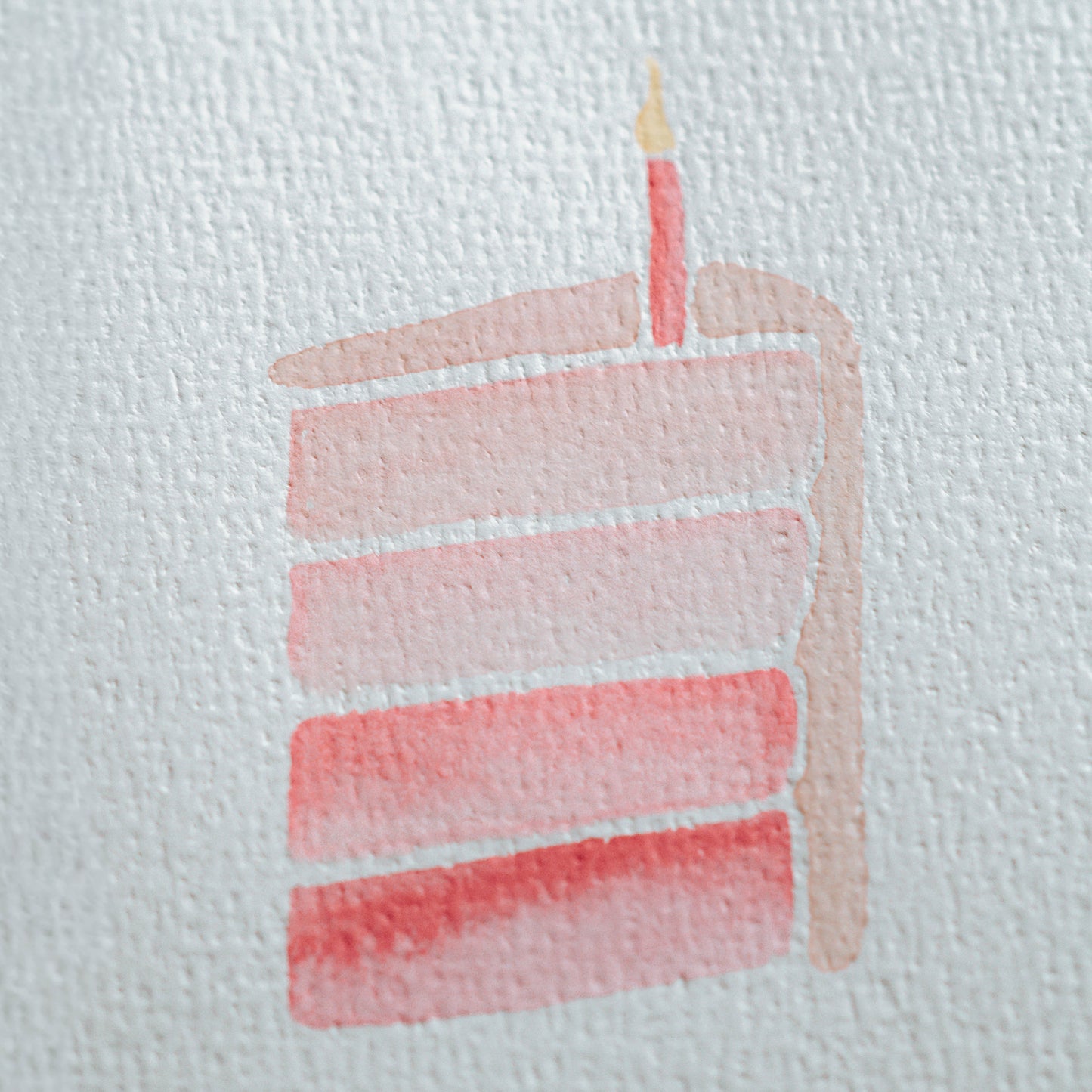 Birthday Card // Cake Slice