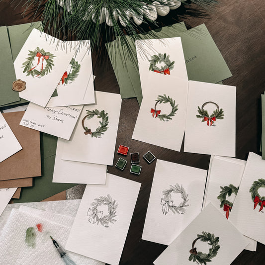 Custom Christmas Cards Packs