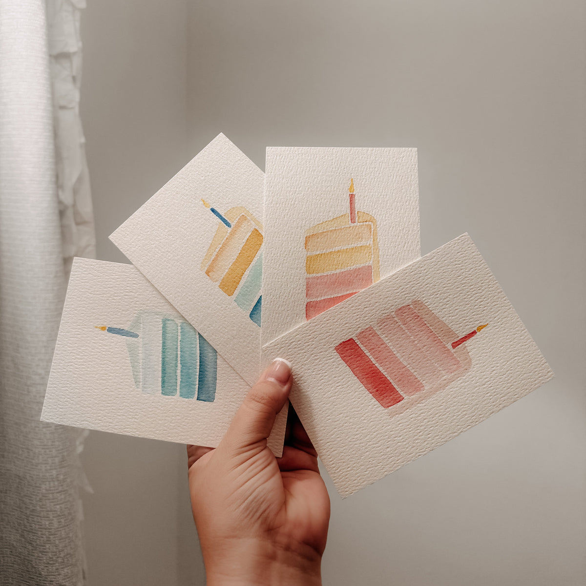Birthday Card // Cake Slice
