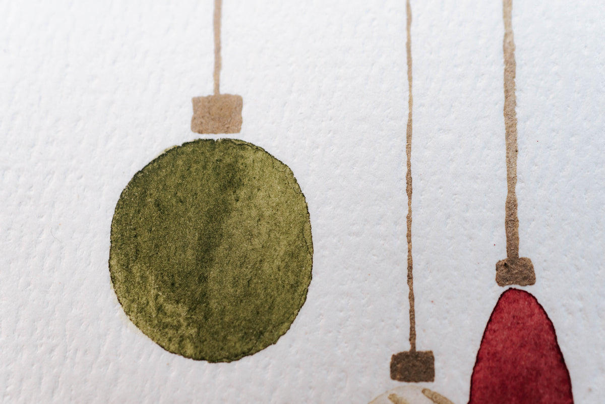 Christmas Card // Ornaments