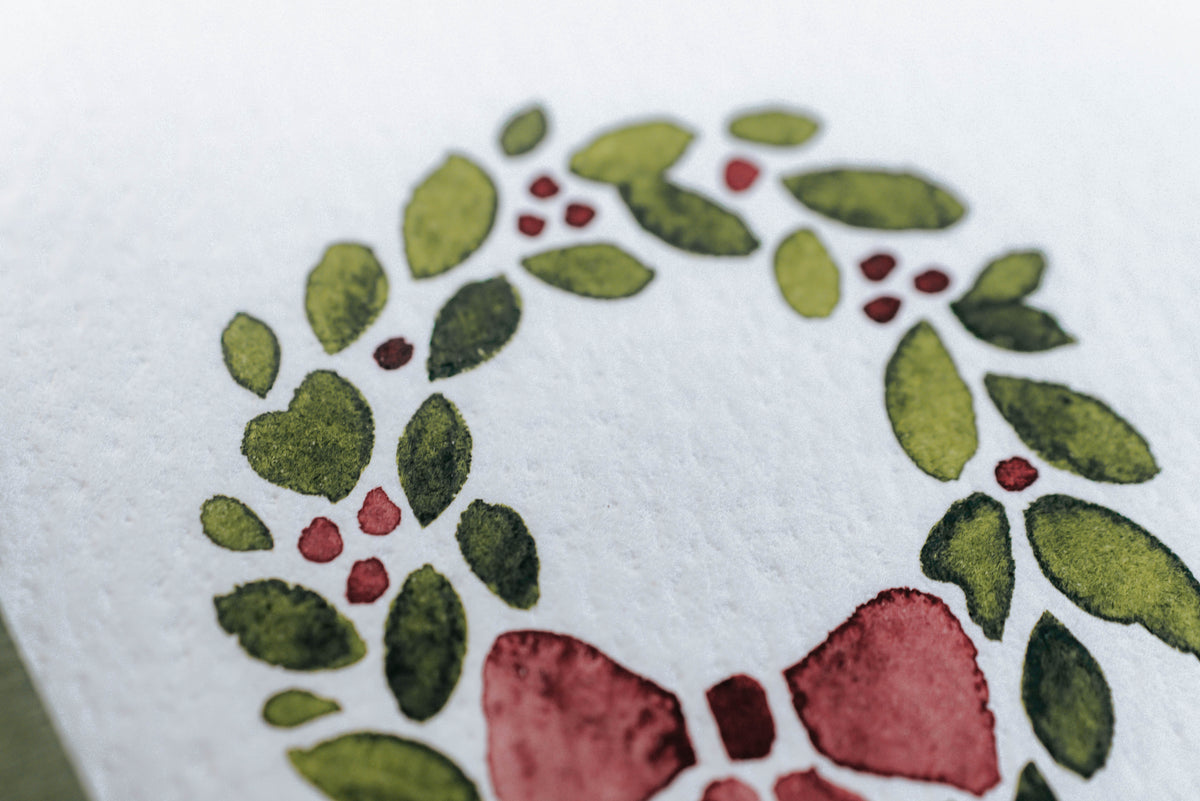 Christmas Card // Wreath