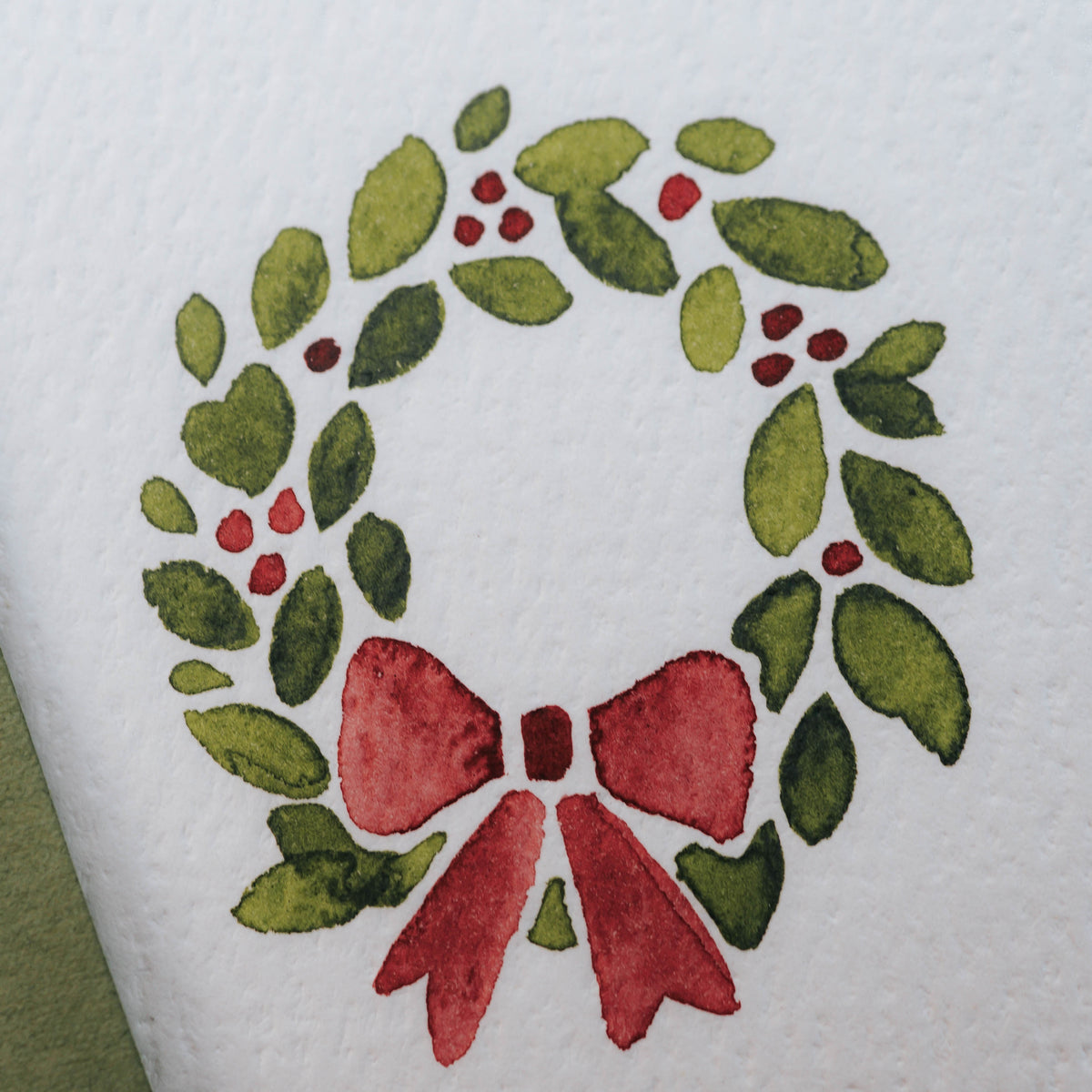 Christmas Card // Wreath