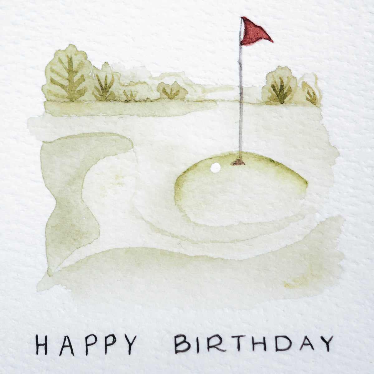 Birthday Card // Golf Rounds