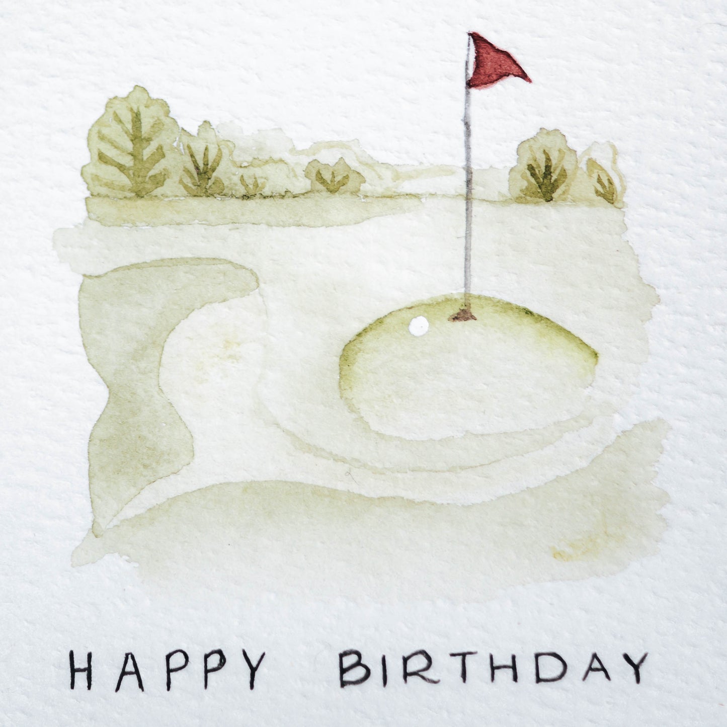 Birthday Card // Golf Rounds